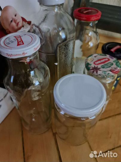Банки стеклянные с крышкой