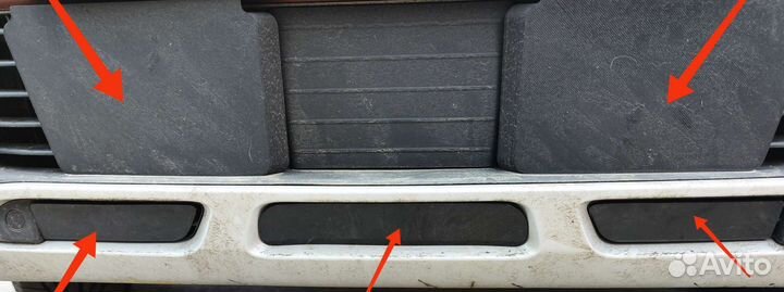 Заглушки в бампер Peugeot 3008