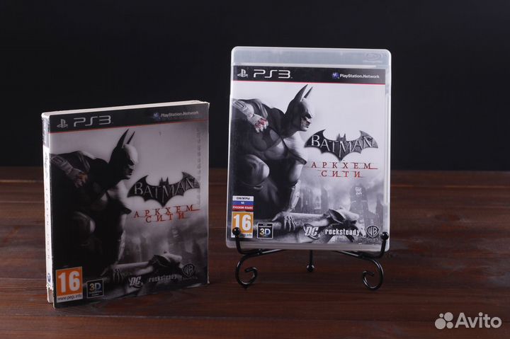 PS3 Batman Arkham City 3D Обложка