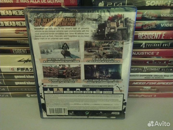 Snowrunner ps4 русская версия