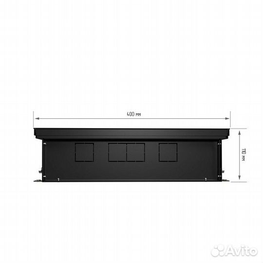 Внутрипольный конвектор с естественной конвекцией