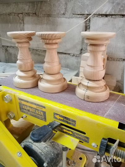 Токарные работы по дереву, любой сложности