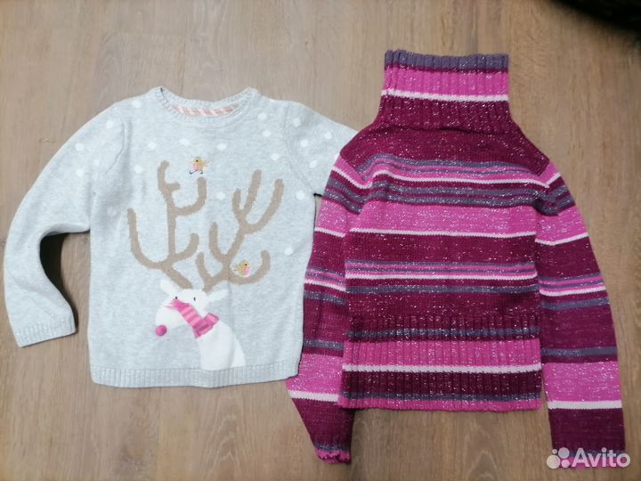 Вещи пакетом на девочку 116