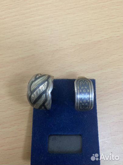 Серебряные серьги