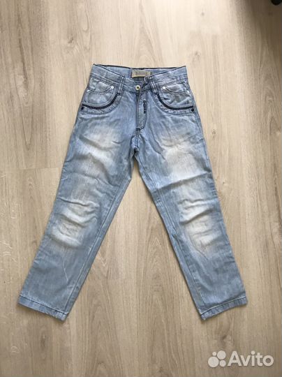 Джинсовый костюм для мальчика 128