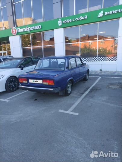 ВАЗ 2107 1.6 МТ, 1999, 111 000 км