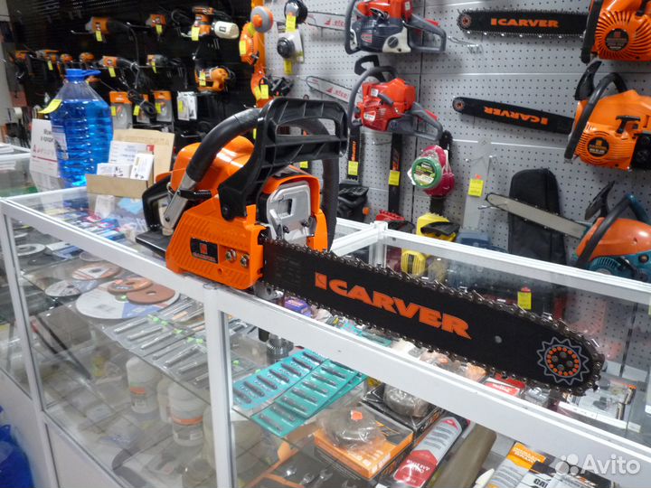 Бензопила Сarver Rsg-246 2,4 л/с