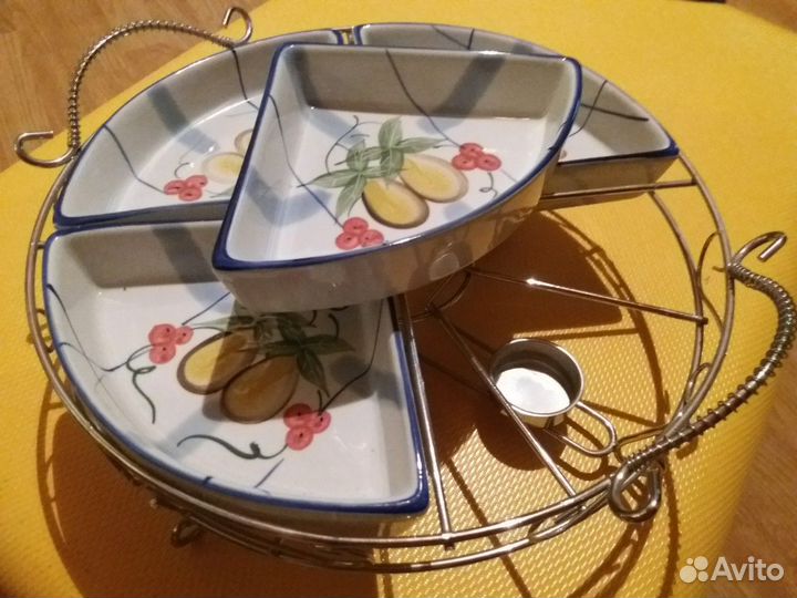 Менажница с подогревом новая