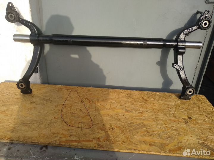 Балка задняя пежо 206