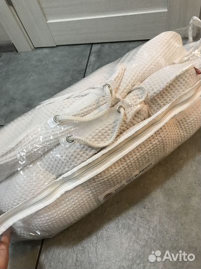 Бортики на кроватку облако happybaby