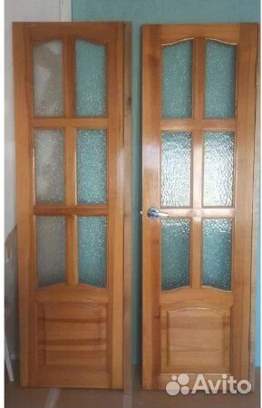 Дверь из массива с коробкой