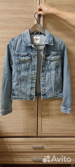 Джинсовая куртка zara для девочки