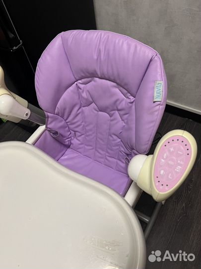 Стульчик для кормления и качеля