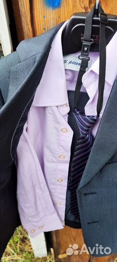 Пиджак, брюки, рубашка