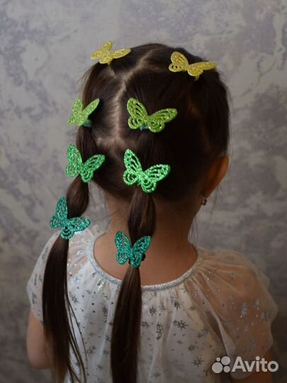 Резинки для волос, набор резинок, ободок, банты