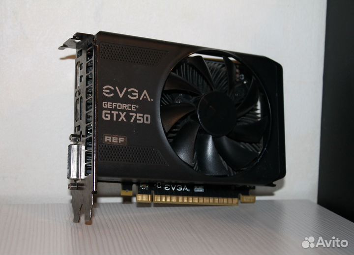 Видеокарта evga GeForce GTX 750