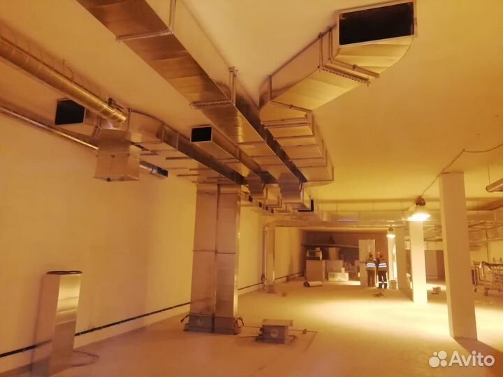 Монтаж вентиляции и кондиционирования