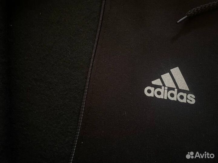 Зип-худи Adidas теплый