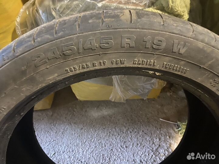 Continental ContiSportContact 5 245/45 R19 98W