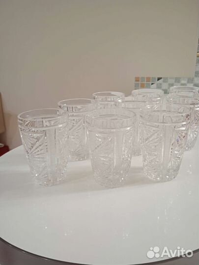 Хрустальные стаканы СССР