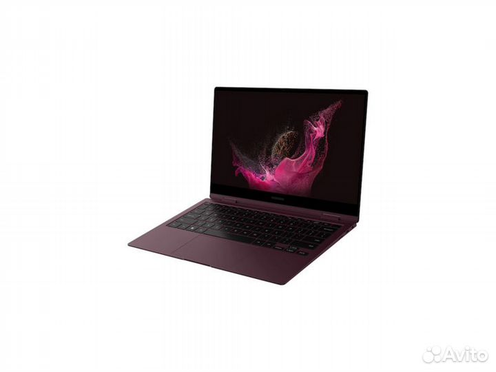 Galaxy Book2 Pro 360 13 i7-12е/16 Burgundy - стиль
