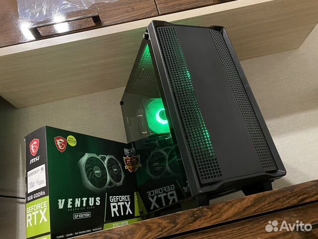 Игровой пк Ryzen 5, RTX 2060 Super, 16Gb DDR4, SSD