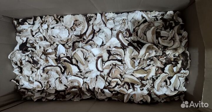 Сухие белые грибы