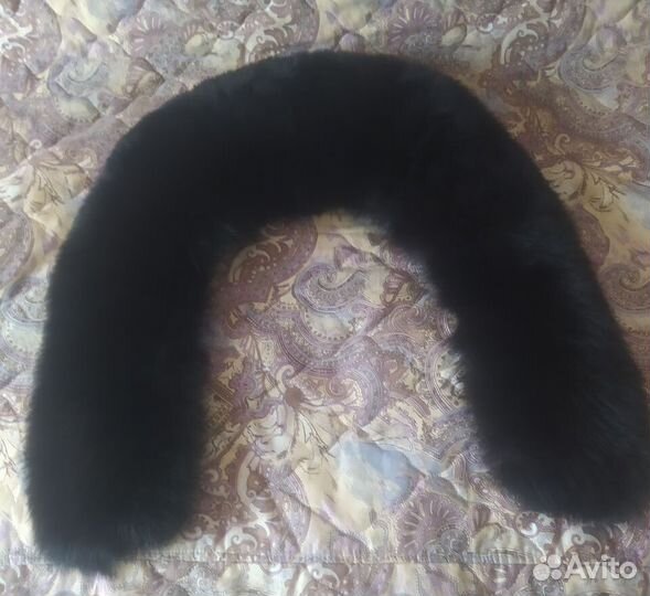 Меховой воротник-горжетка песец