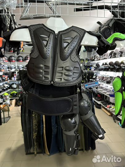 Детская мотоэкипировка защита тела черепаха