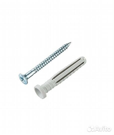 Дюбель-гвоздь 6x40 мм цилиндрическая манжета нейло