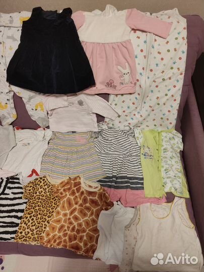 Детские вещи на девочку 62-68-74-80
