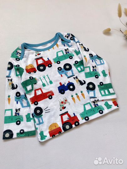 Комплект лонгслив/ штаны 74-80 см