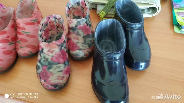 Галоши для девочки пакетом 26-31 размер