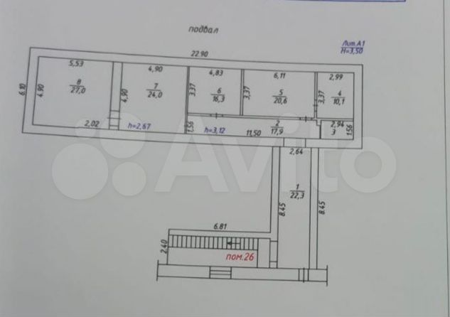 Свободного назначения, 142.8 м²