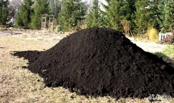 Земля плодородная, Торфогрунт, Навоз