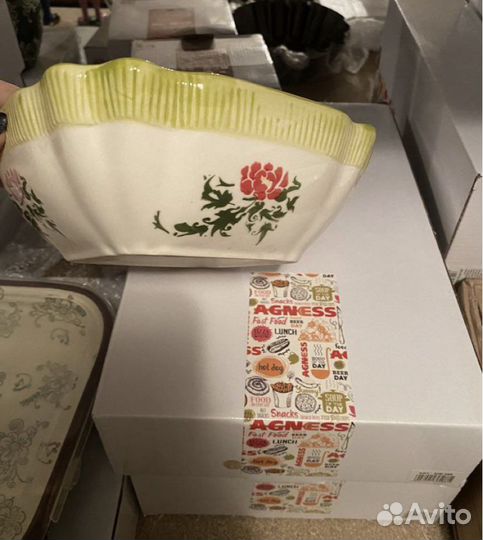 Блюдо для запекания керамика