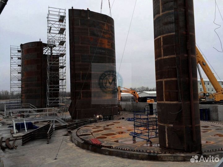 Резервуар для хранения 2000 м3. рвс