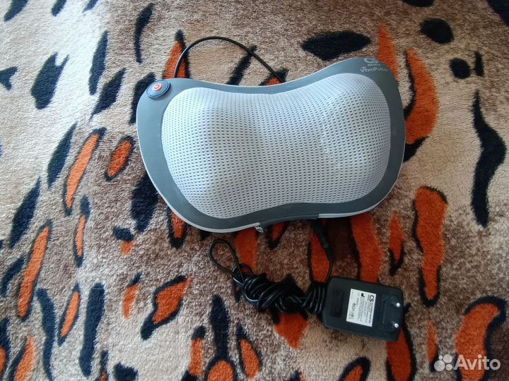 Подушка массажная, массаж Шиацу с прогревом