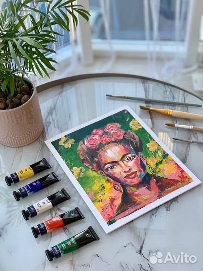 Фрида Кало. Женский портрет. Абстракция