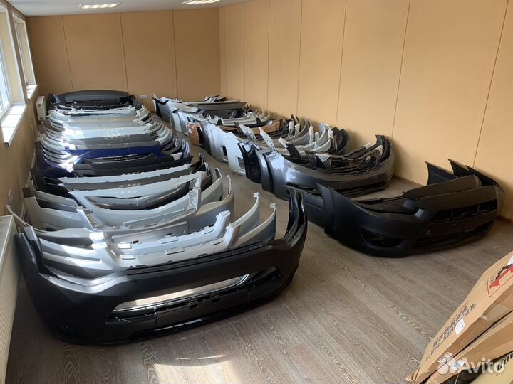 Бампер передний Mitsubishi Outlander 2013-2015