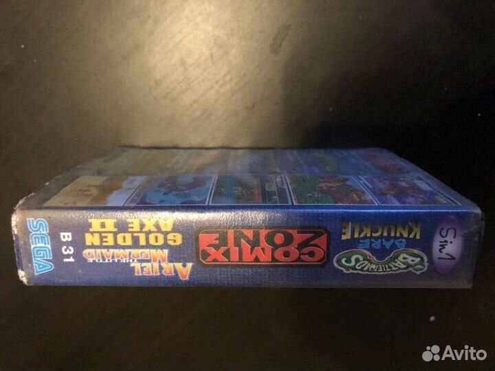 Sega картридж 5in1