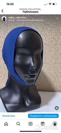 Чепчик с подбородком