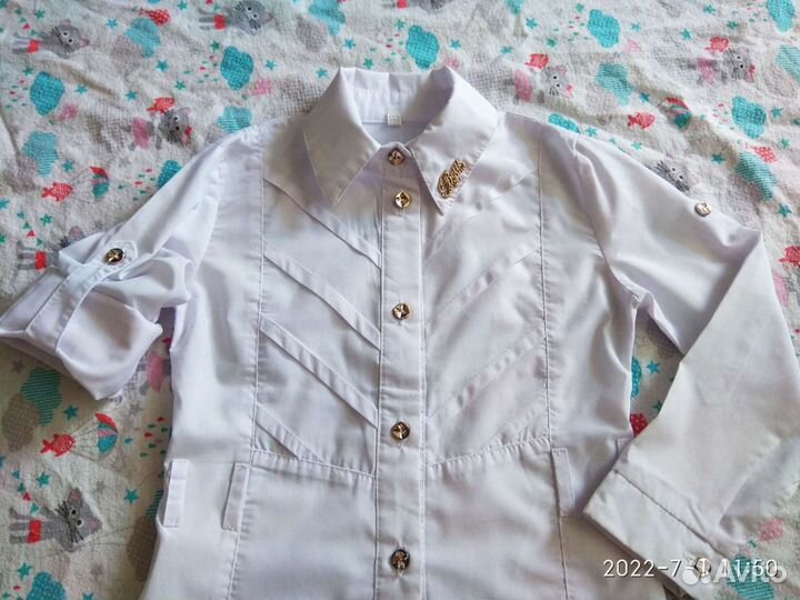 Рубашки школьные для девочки