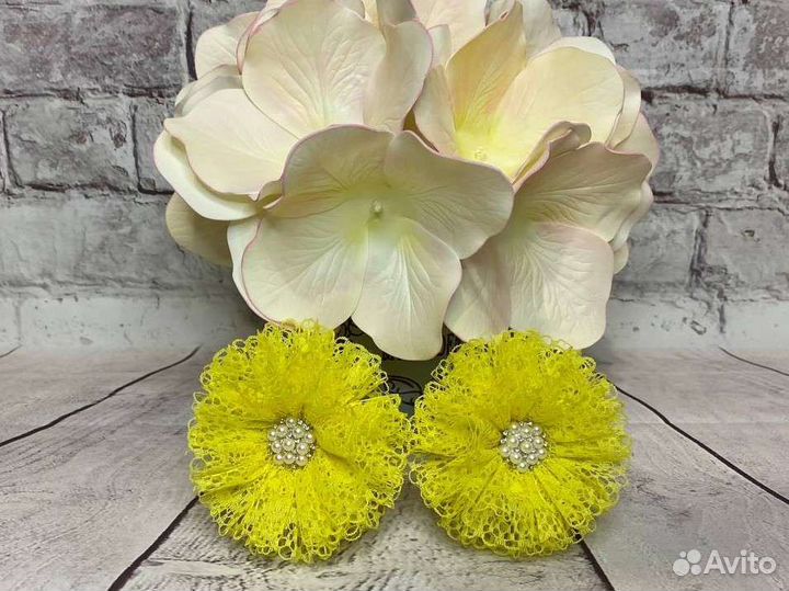 Радужные бантики