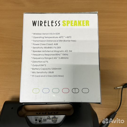 Колонка Bluetooth, новая прм2