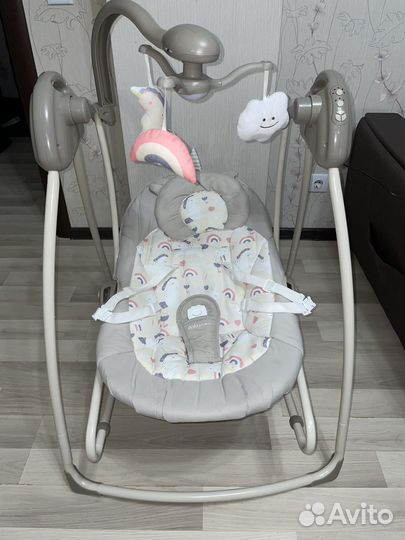 Электрокачели BabyCare 2в1