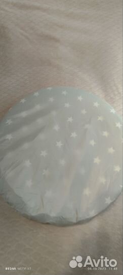 Матрас в круглую кроватку