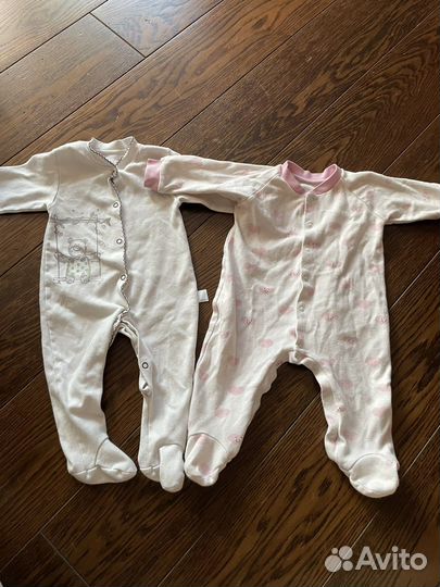 Детская одежда для девочек 74 пакетом