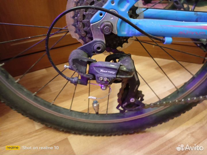 Горный (MTB) велосипед Schwinn Lula 24 голубой 14