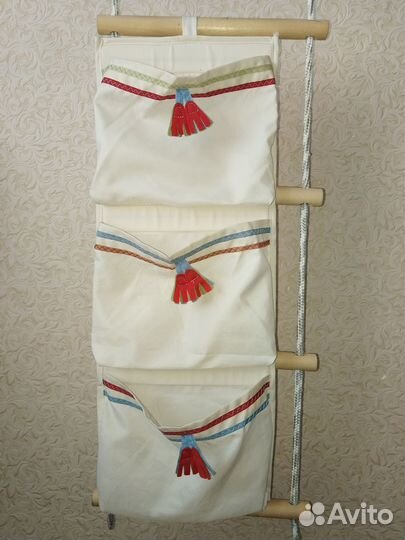 Кармашки в шкафчик в детский сад